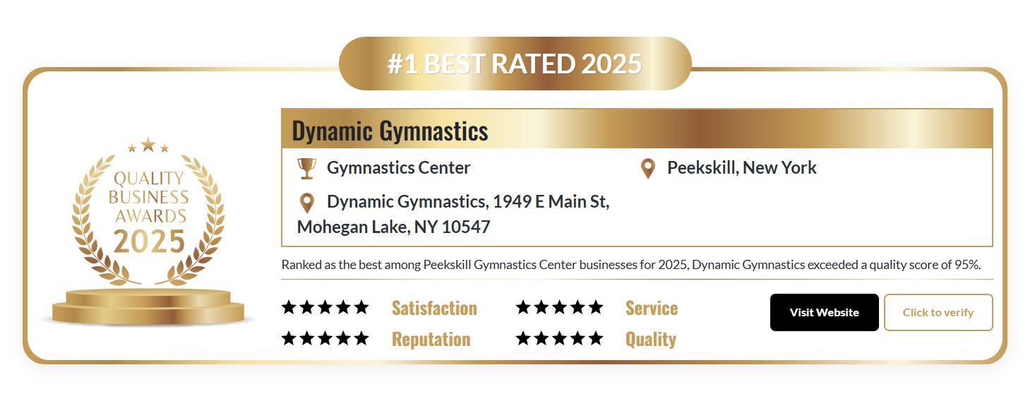 2025 Quality Business Award - Dynamic Gymnastics