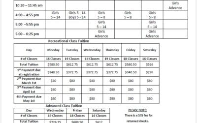 2026 Spring Session Begins February 2